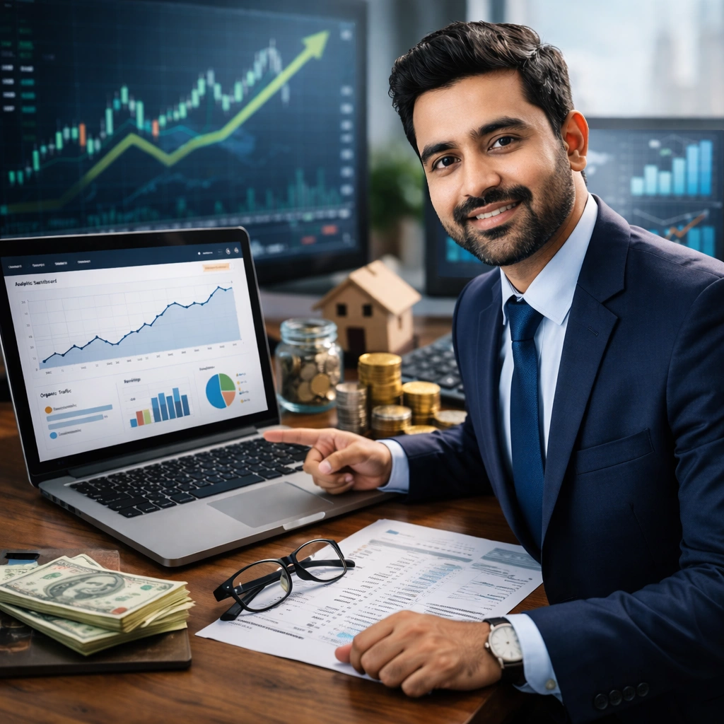 Financial Seo Service Hero Image