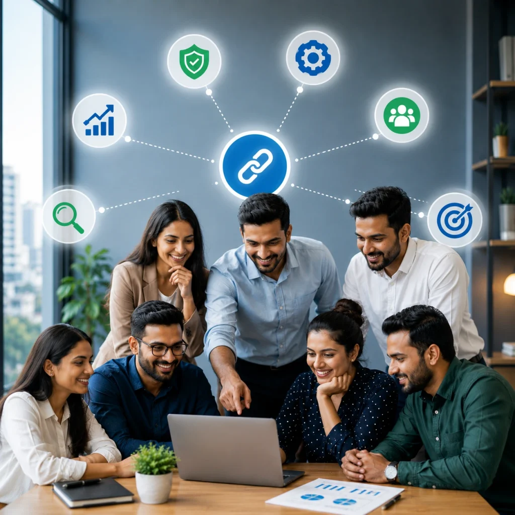 SEO team planning growth strategy