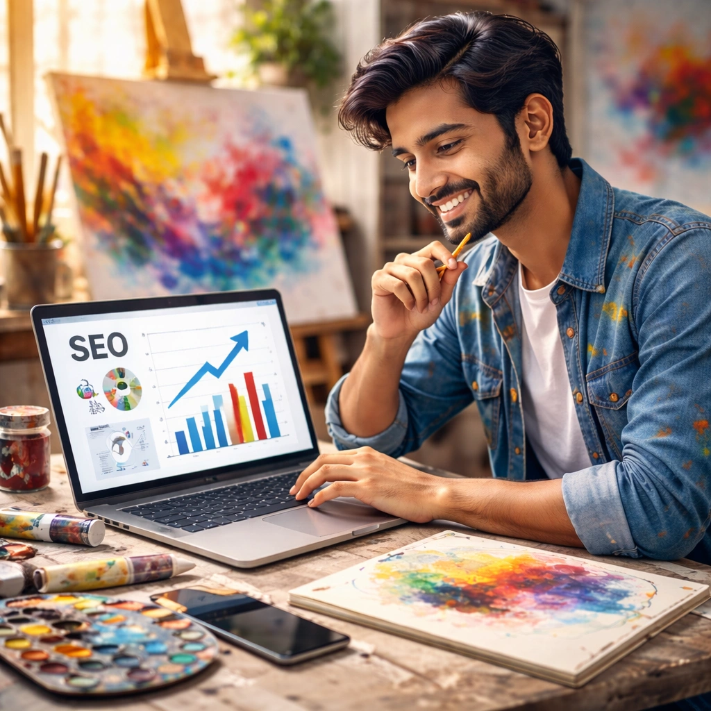 Artist SEO Hero Image